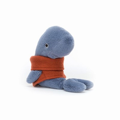Jellycat Cozy Crew Whale UK | 32714CNSQ